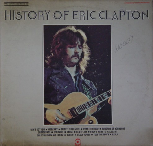 Eric Clapton - History Of